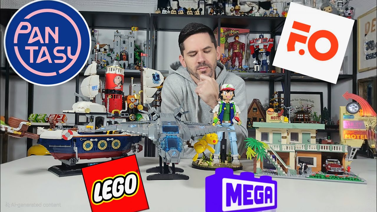 A Surface Level Comparison of LEGO, Pantasy, FunWhole, and Mega Sets!!!