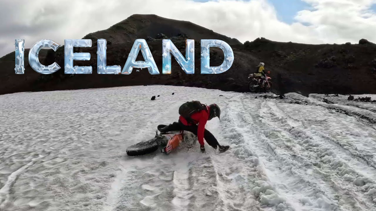 ICELAND PART ONE - Dirt Bike Tour with wrecks