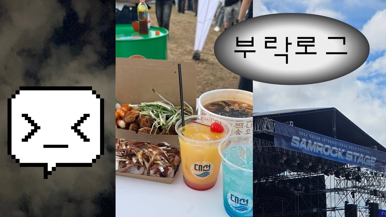 (Vlog) 어른의 청춘은 락페에 있다 ②편(부제: 이건 후기인가 주접인가) | 부산락페스티벌 2024 | 한로로, 너드커넥션, 터치드, CNBLUE, 앤마리