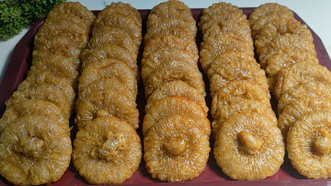 RESEP KUE CUCUR GULA MERAH FULL BERSARANG || ½KG TEPUNG JADI 50 BIJI LEBIH