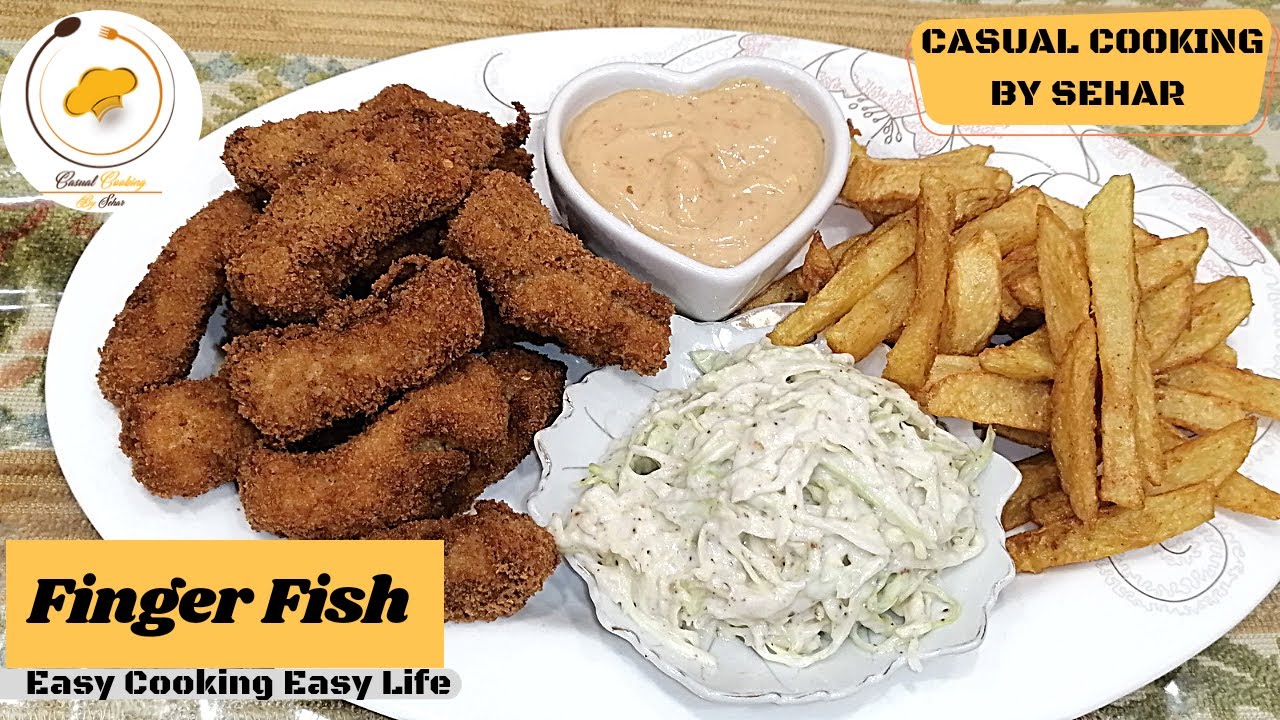 Fish And Chips Recipe | Finger Fish | Iftar Special Fried Fish | Ramazan Casual Cooking by Sehar