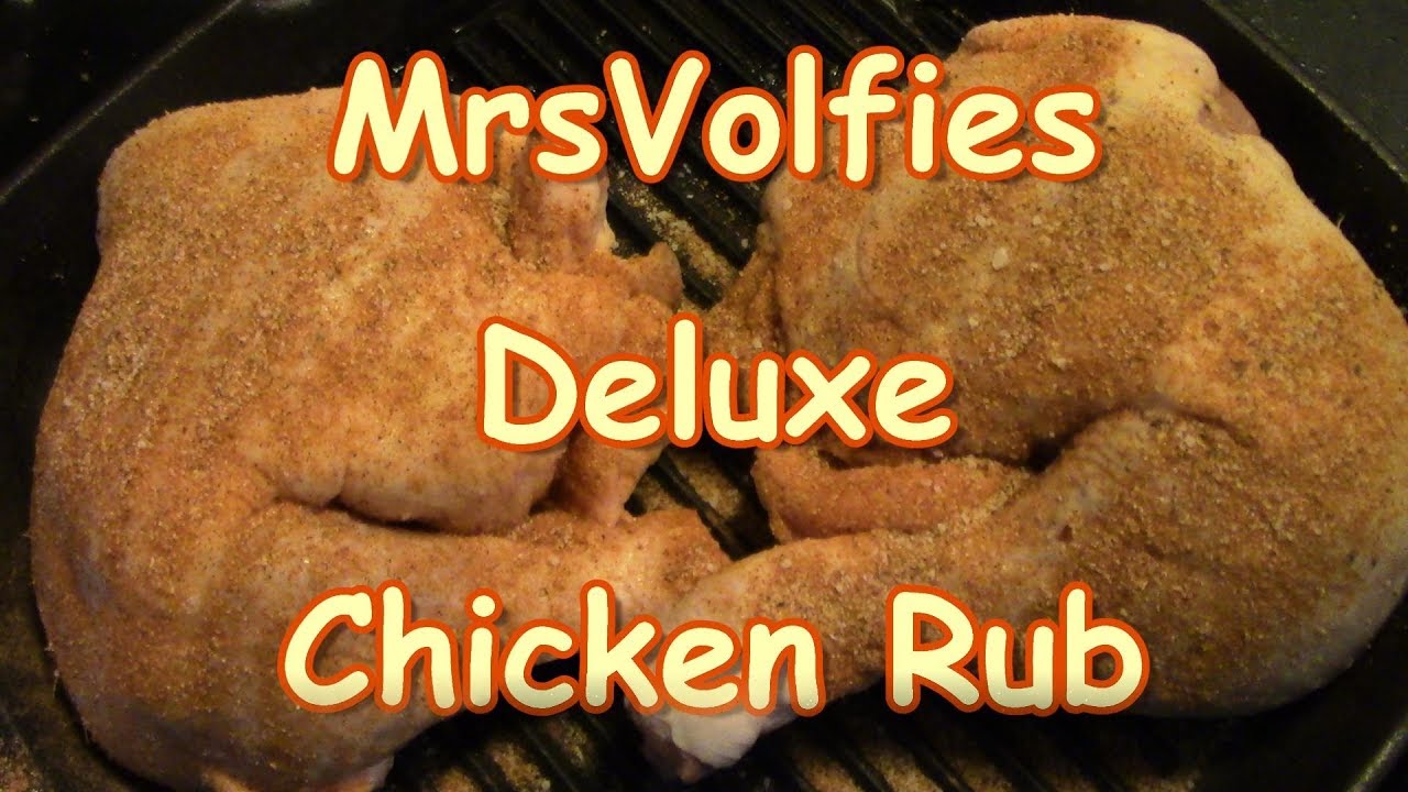 MrsVs Deluxe Chicken Spice Rub