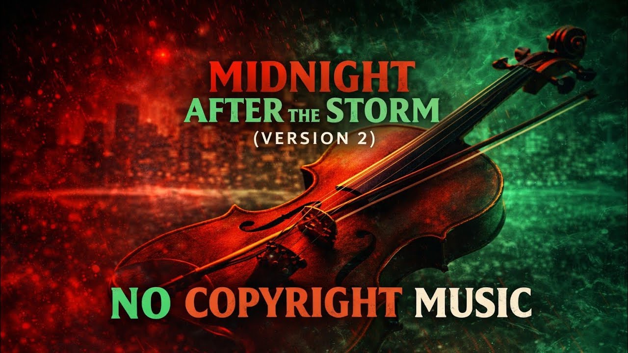 Midnight After the Storm (Version 2) – Dark Pop Alternative Rock with Jazz Drums (No Copyright)