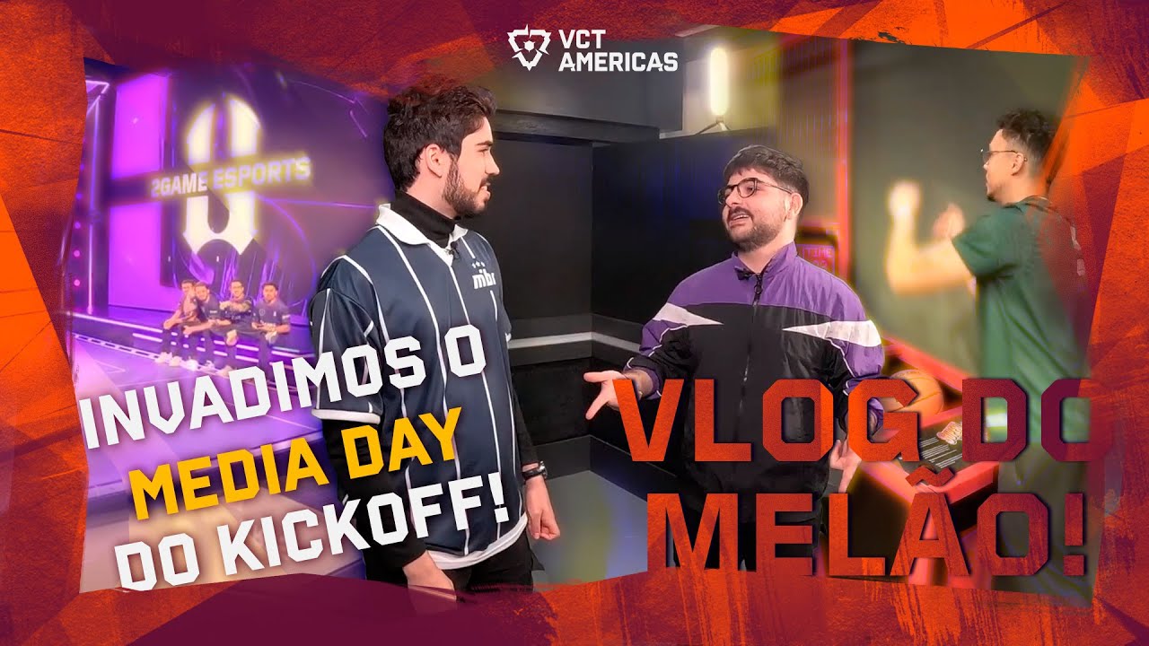 INVADIMOS O MEDIA DAY DO VCT AMERICAS KICKOFF | Vlog do Melão #1 | VCT Americas Kickoff