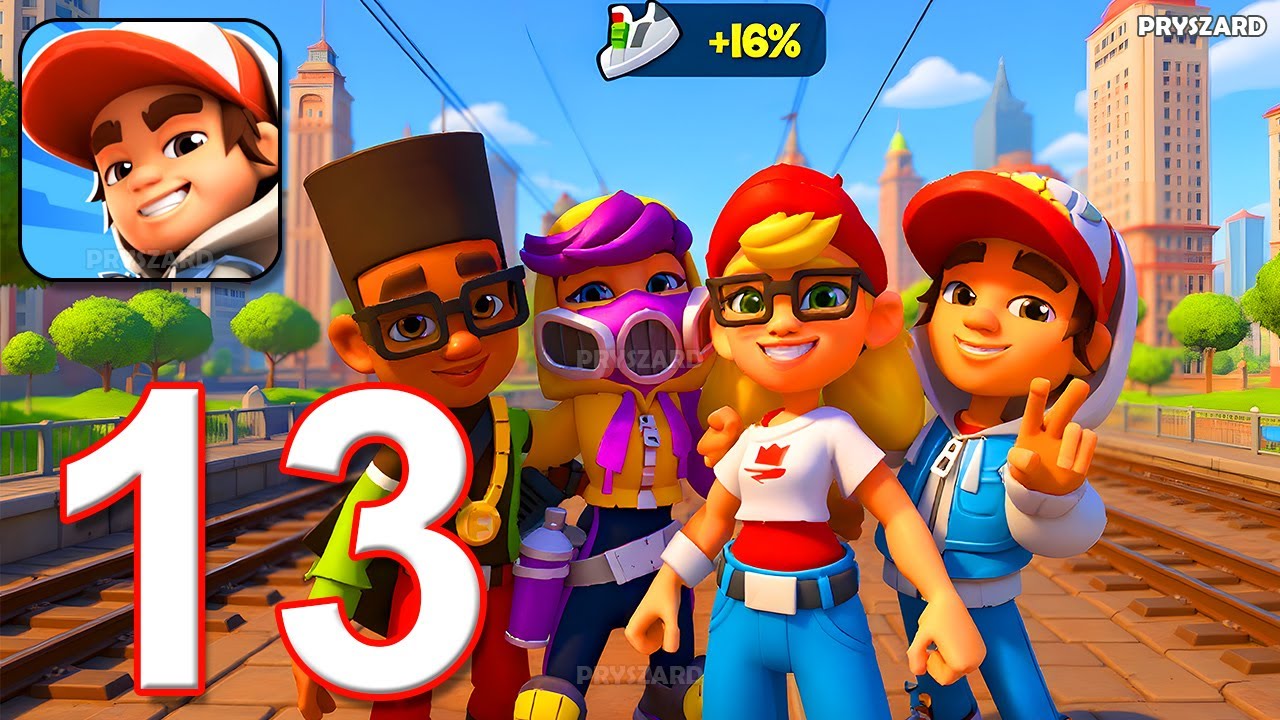 Subway Surfers City - Gameplay Walkthrough Part 13 - New Update (iOS, Android)
