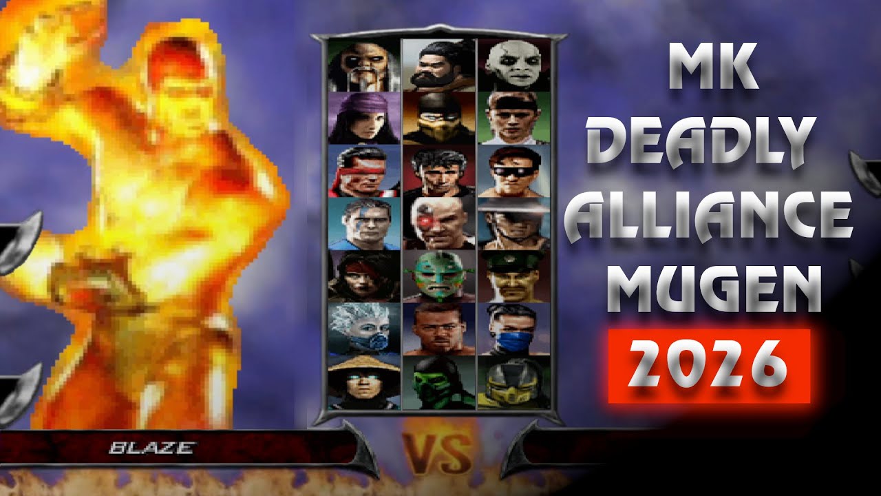 Mortal Kombat Deadly Alliance MUGEN 2026 &ndash; Геймплей за Блейза