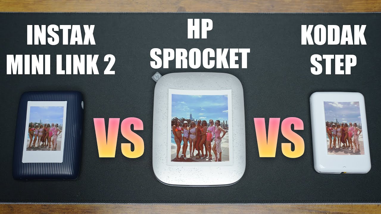 Battle of Instant Photo Printers - Fujifilm vs HP vs Kodak