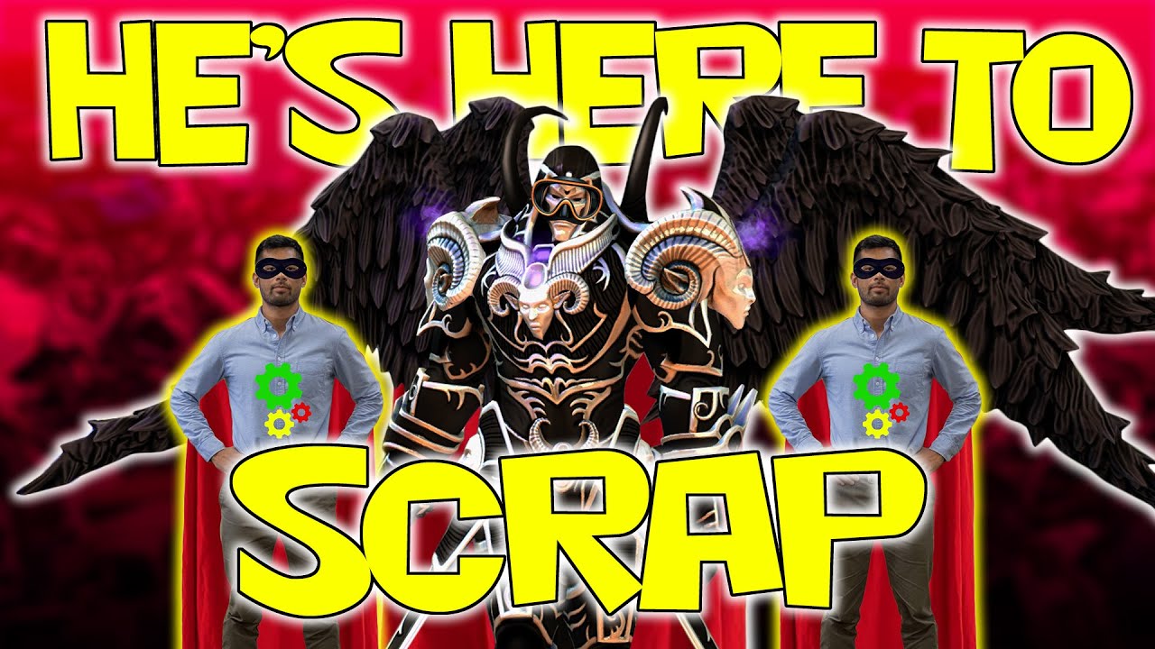 The Wrath Of The Scrap Man: Smite Funny Moments