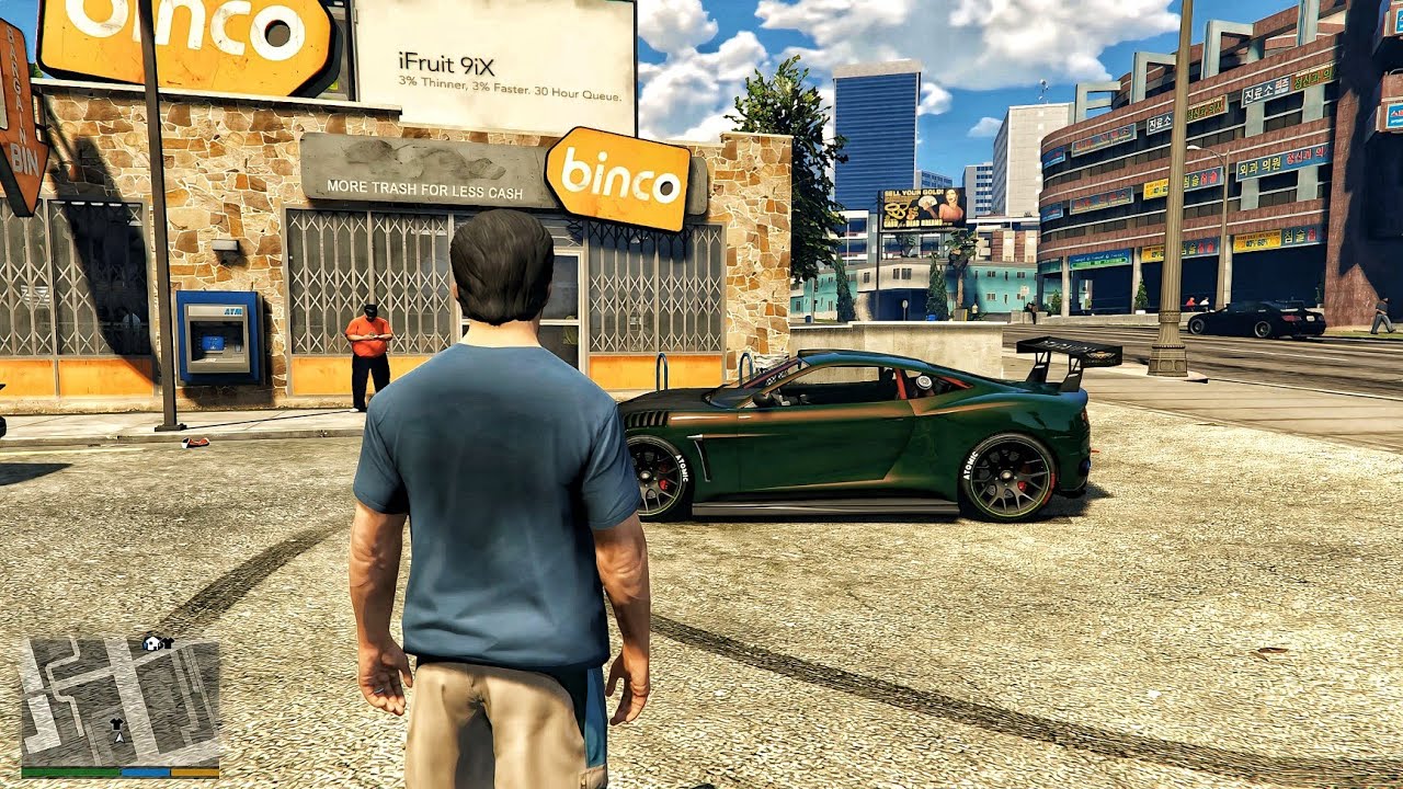 Gta V Enchanted - Michael Became A Billionaire & Bought A Supercar – Police Chased Him! 