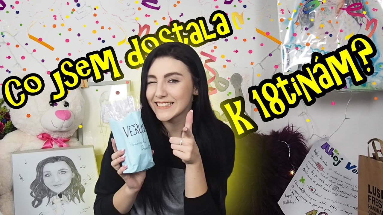 Co jsem dostala k 18. narozeninám? UNBOXING