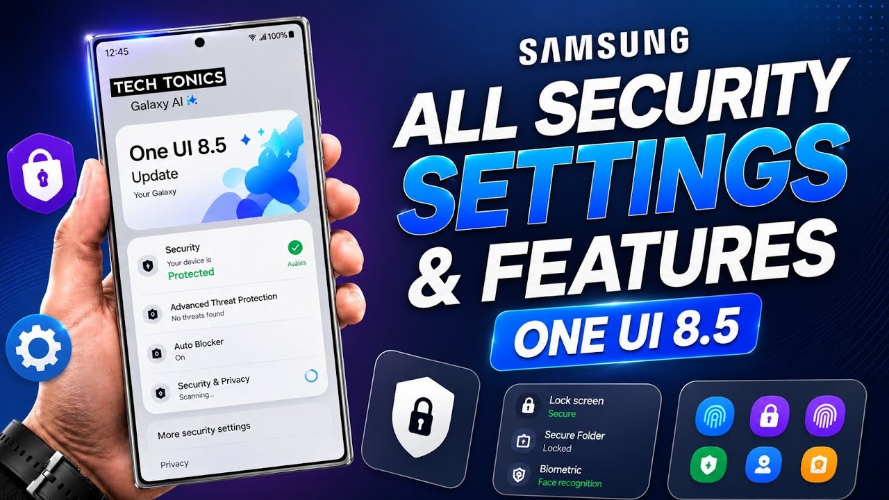 Samsung All Security Setting & Features You Should Enable Now In 2026!😍#samsung #oneui