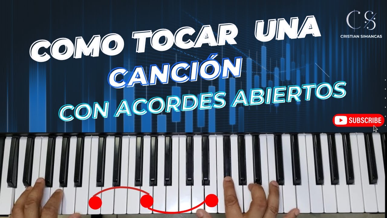 Como Tocar una CANCION con ACORDES ABIERTOS