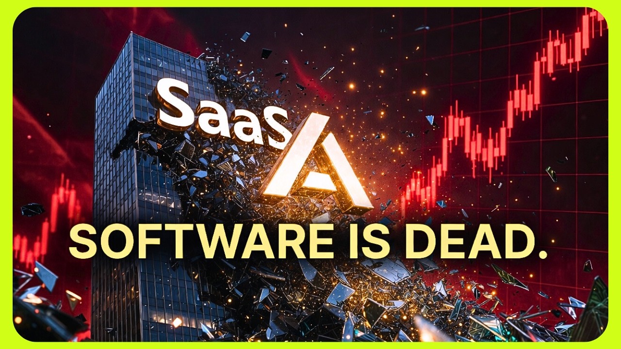 $100 Billion Crash | The SaaS Apocalypse: Why AI Agents Just Killed Software | Claude 4.6