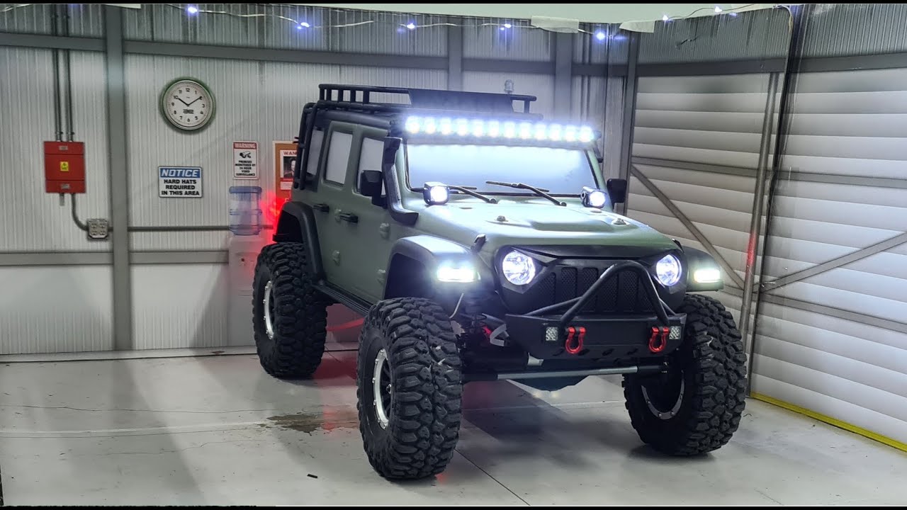 ABSIMA SHERPA Jeep Wrangler 1/10 CRAWLER Убийца Traxxas TRX4 из китая.