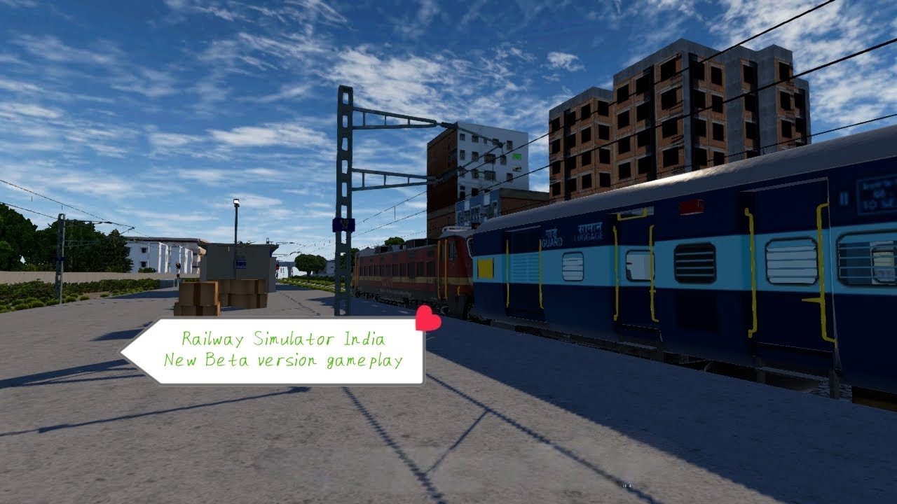 Railway simulator India Trip Failed New Beta version gameplay I Cross Red signal and Level failed 😭😭