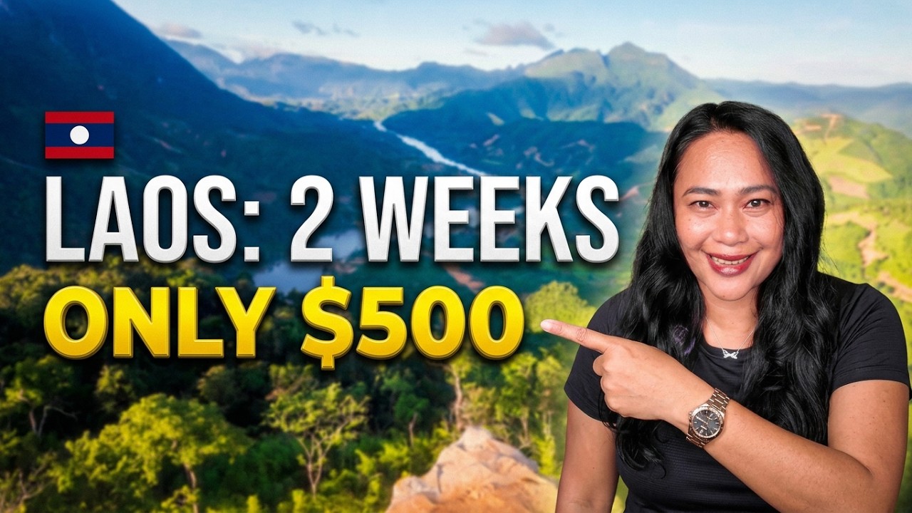 How I Spent 2 Weeks in Laos with LESS than USD 500 🇱🇦
