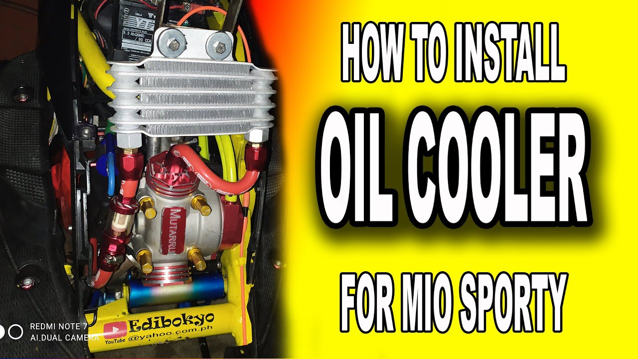 oil cooler for mio sporty