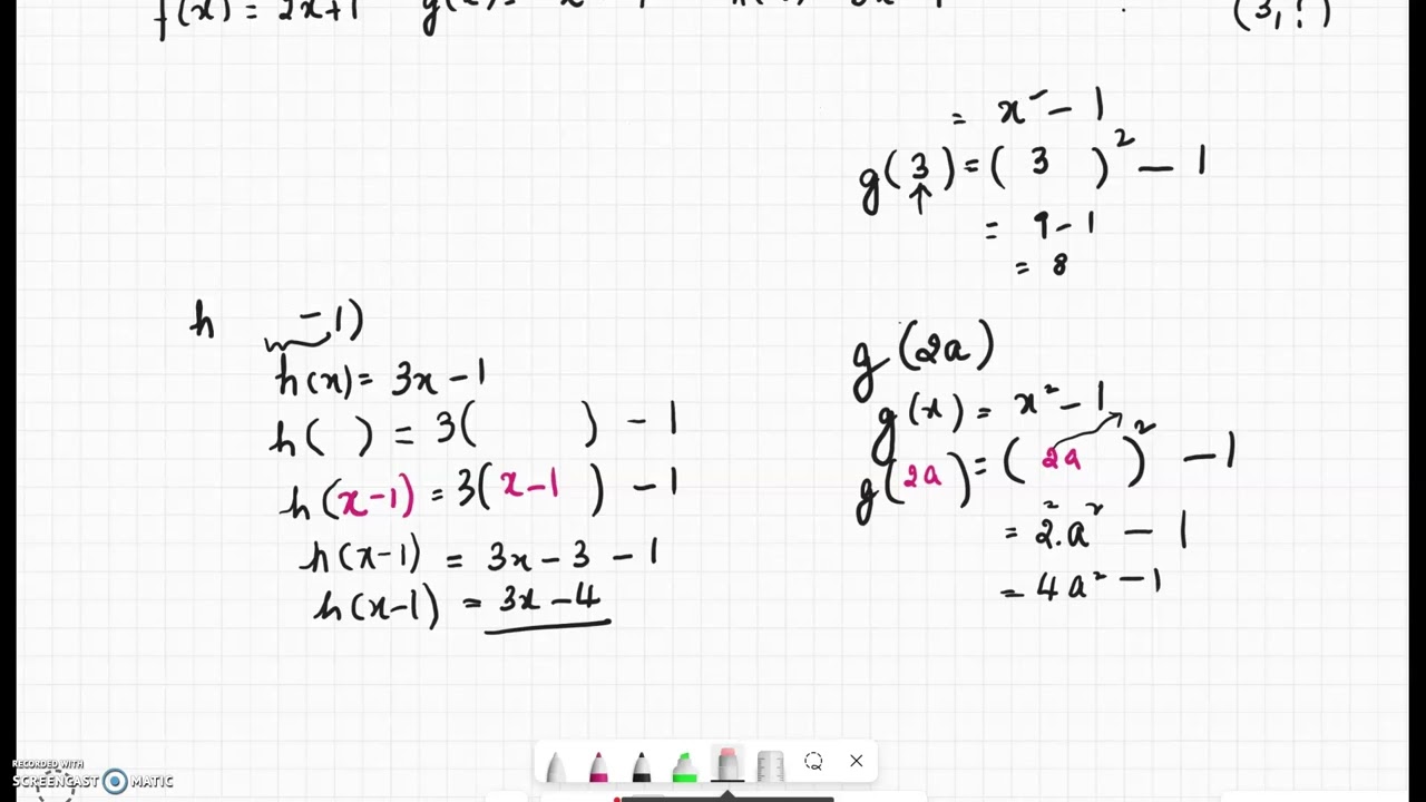MTH100 Chapters 3.6,3.7 Algebra & Composition with Functions