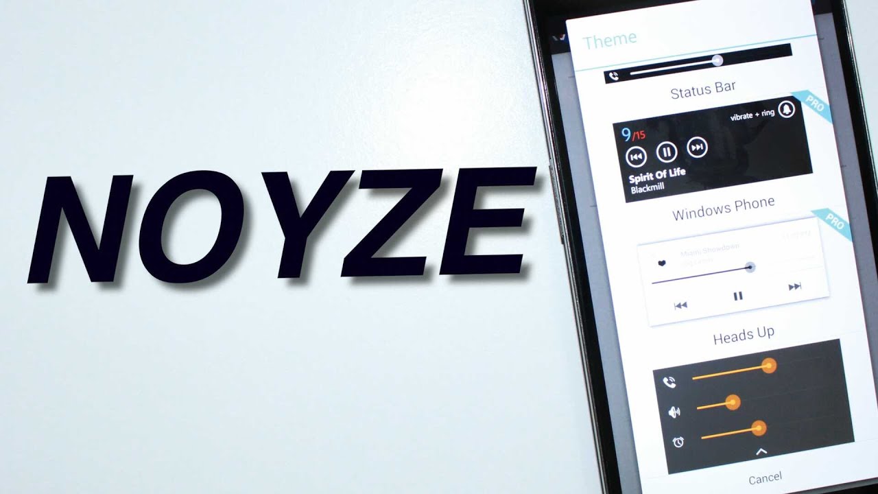 NOYZE: Customizable Volume Panel (No Root)