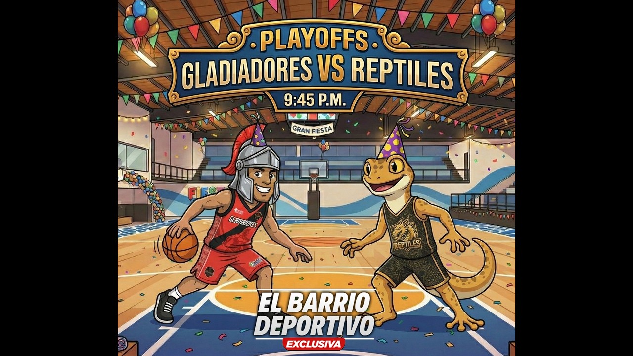 GLADIADORES VS REPTILES / PLAYOFFS / TERCERA FUERZA