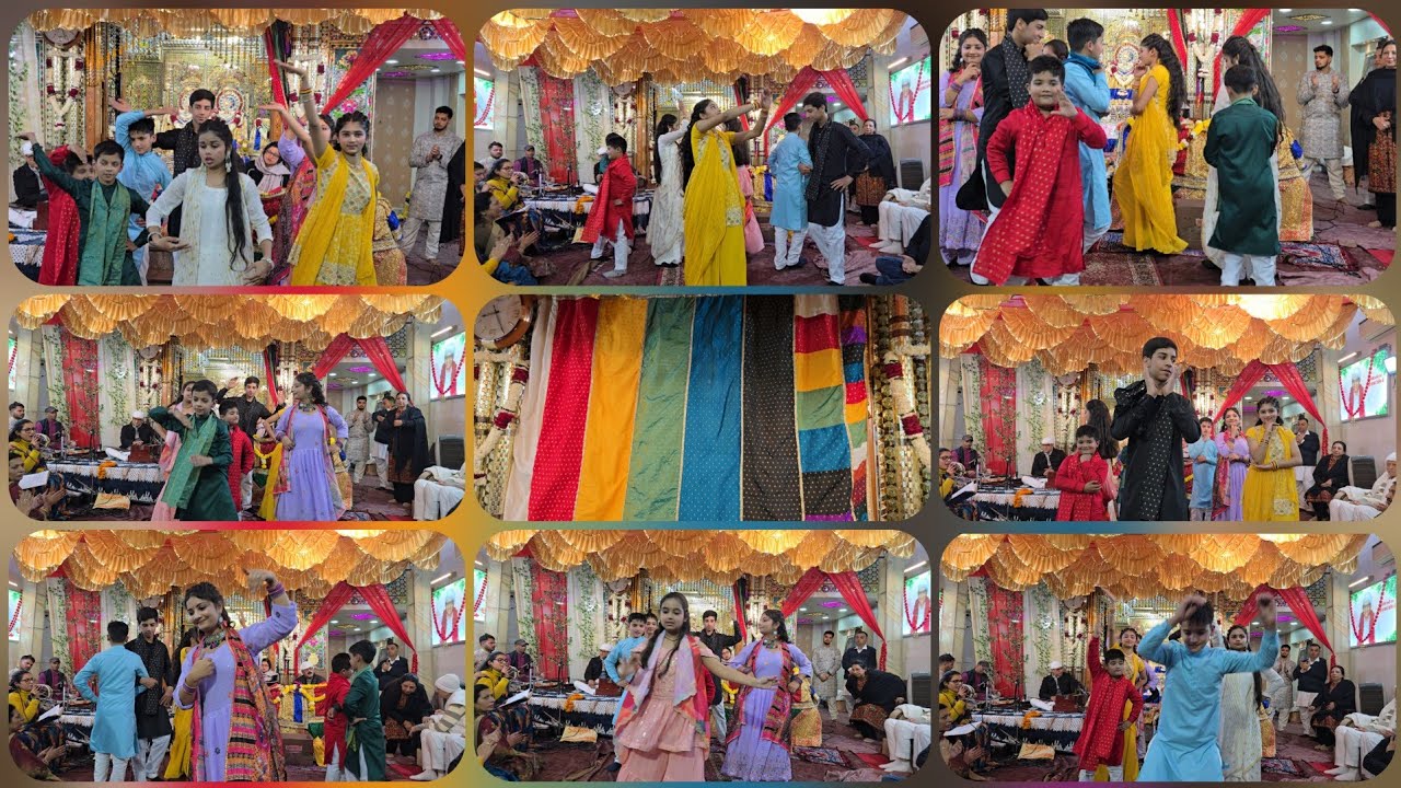 आठो सागर नूरके परमधाम को घेर के न्यारे-2 रंग की शोभा|सुन्दर नृत्य प्रस्तुति द्वारा आठो सागर का वर्णन