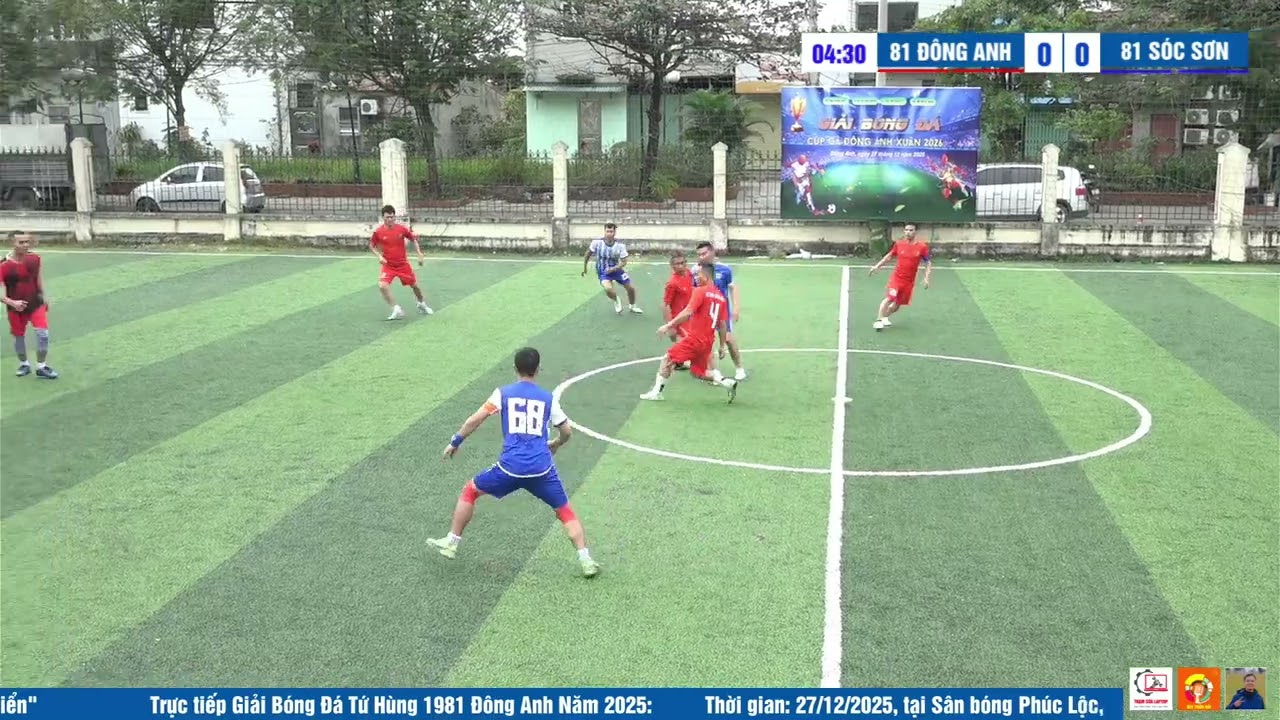 #Full BK1: 1981 Đông Anh - 1981 Sóc Sơn  ||  GBĐ Tứ Hùng 1981 Đông Anh 2025 (S7)