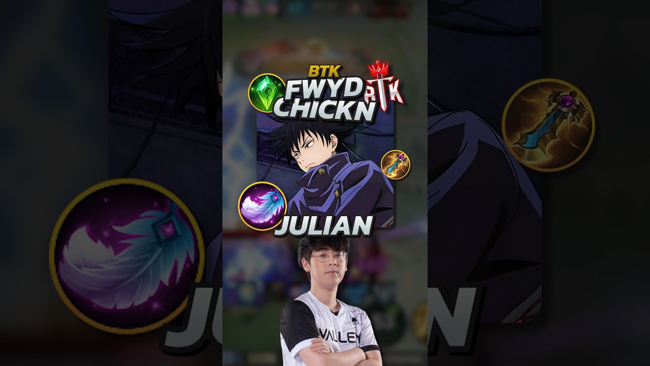 Сборка линии опыта FwydChickn Julian! Mobile Legends #mobilelegends #mlbb #gaming #mlbbgoldenmonth