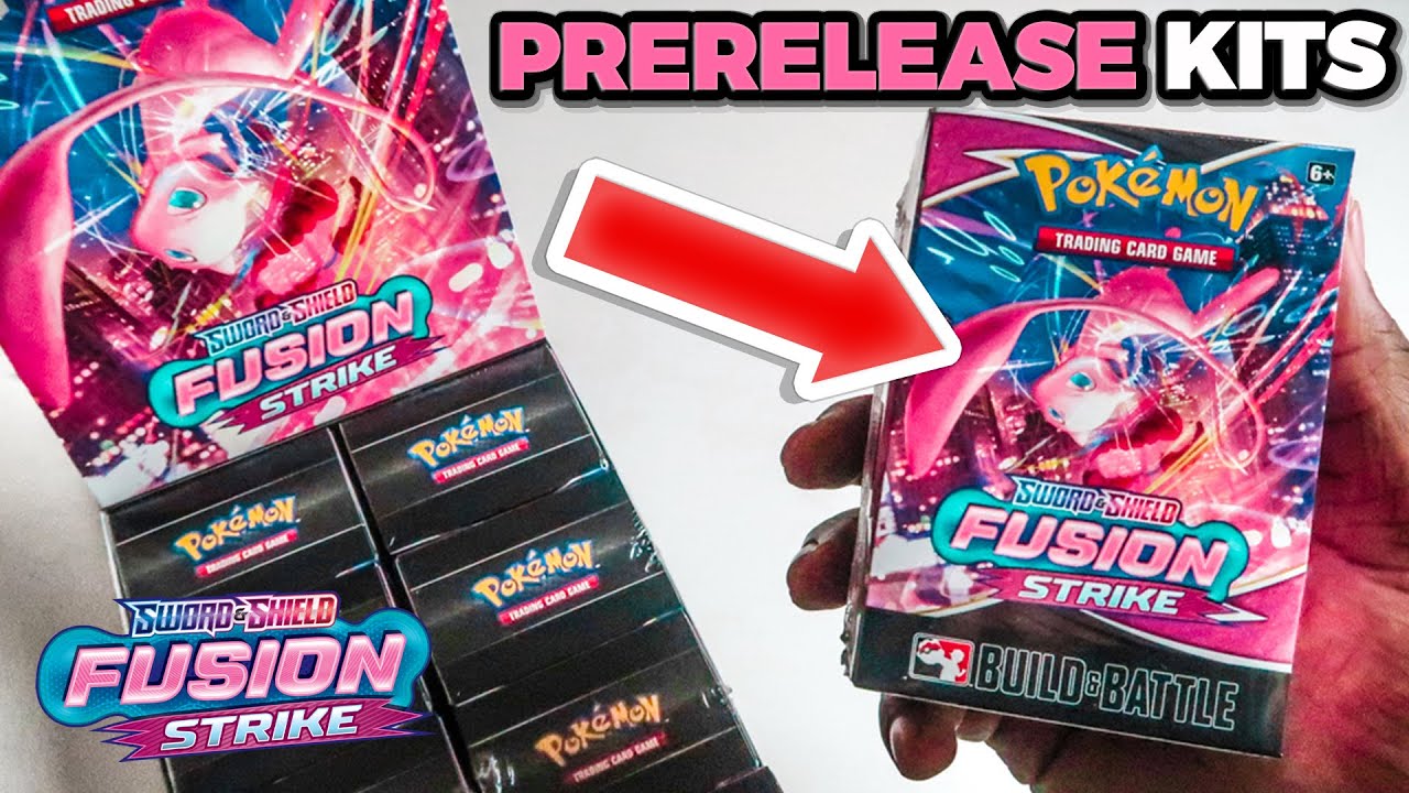 Opening Pokemon Fusion Strike Prerelease Build & Battle Kits!