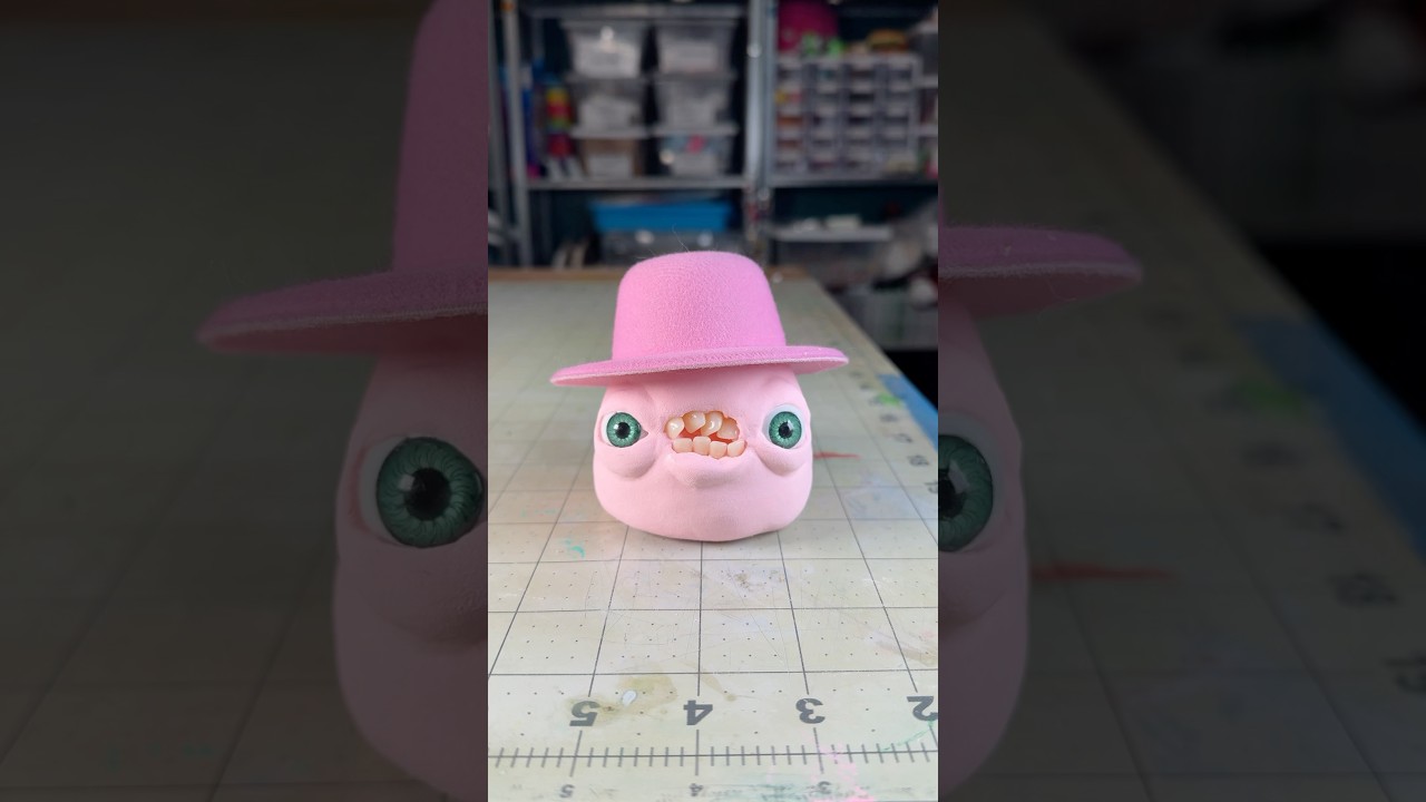 Pink Air Dry Clay Blob