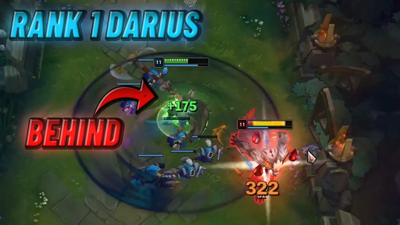 This is how you carry against Riven as Darius while behind by Rank 1 EUW