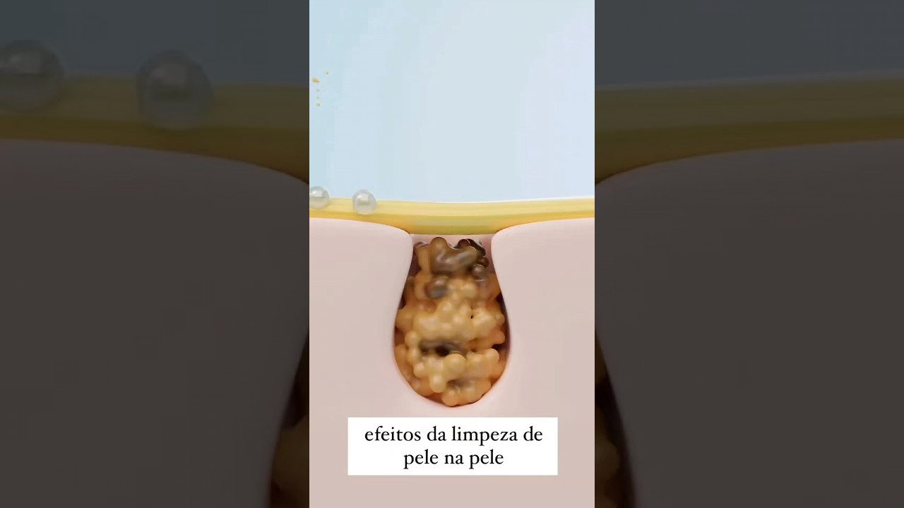 Efeitos da limpeza de pele na pele.
