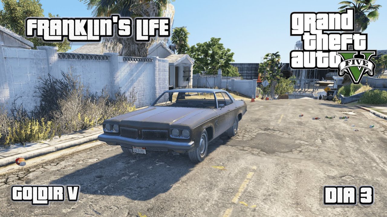 A TRABALHAR COMO UBER | FRANKLIN'S LIFE DIA 3 | GTA V REAL LIFE MODS PT