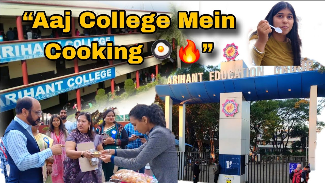 “Yeh College Hai Ya MasterChef? 😲🔥 | Cooking Competition Vlog”