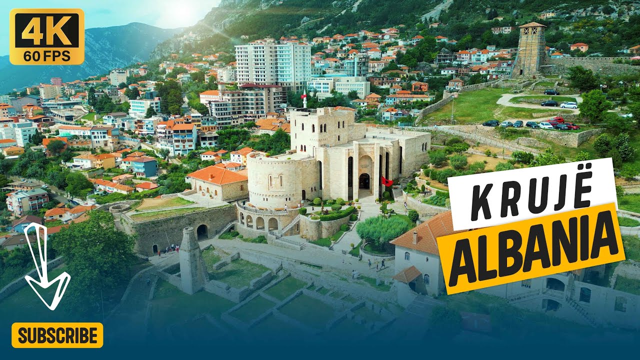 KRUJË | ALBANIA | VIDEO BY DRONE | 4K