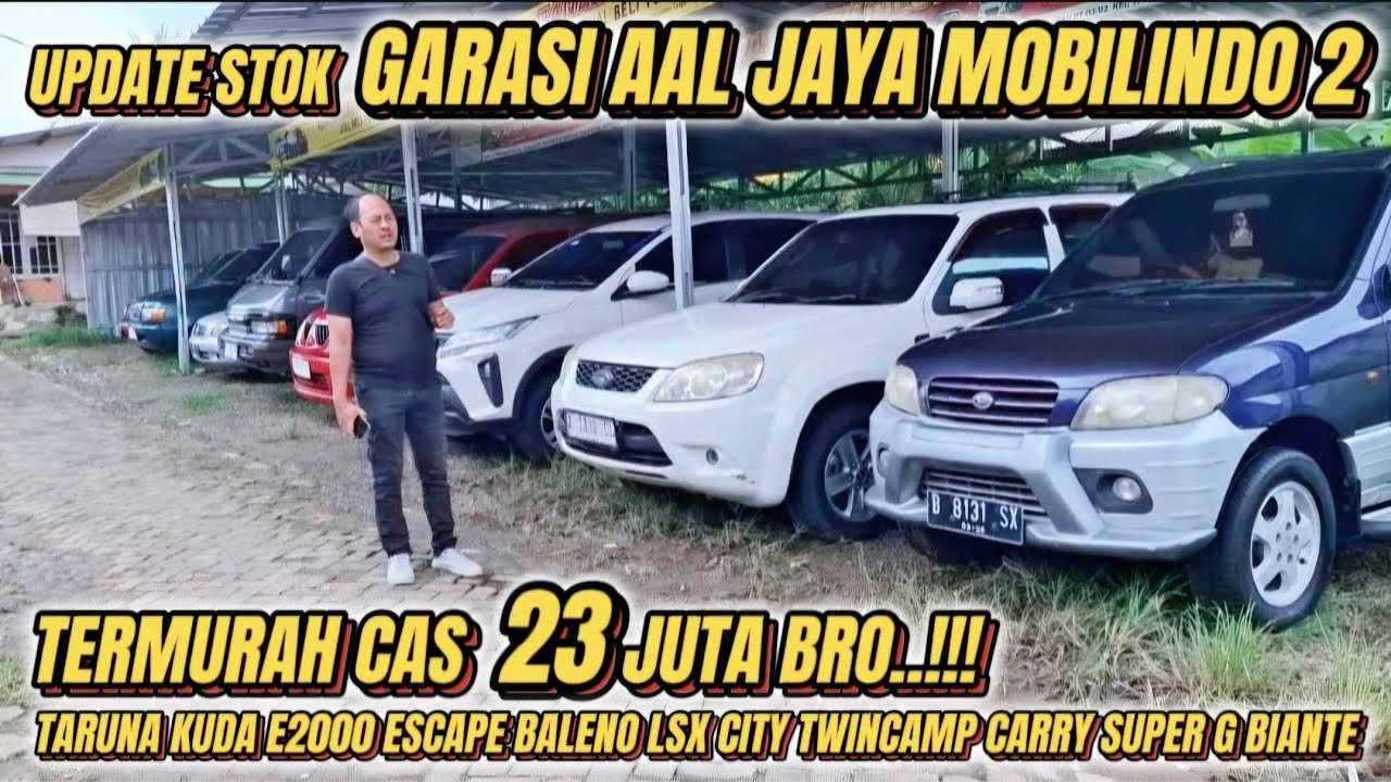Update stok unit AAL JAYA MOBILINDO mobil murah cash 23 juta #otomotif #automobile #video #videos 