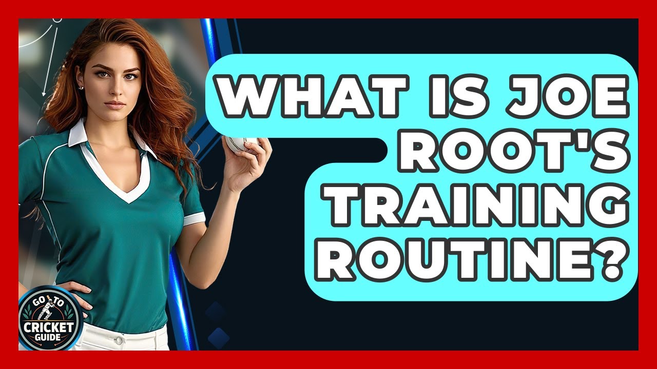 What Is Joe Root's Training Routine? - Go-To Cricket Guide
