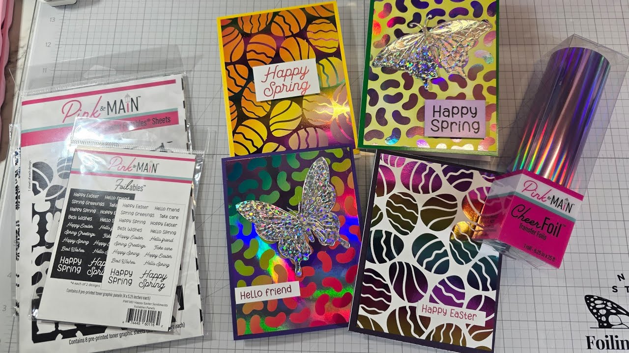 Nancy Stamps is live! Pink & Main Jan 2026 Foil subscription