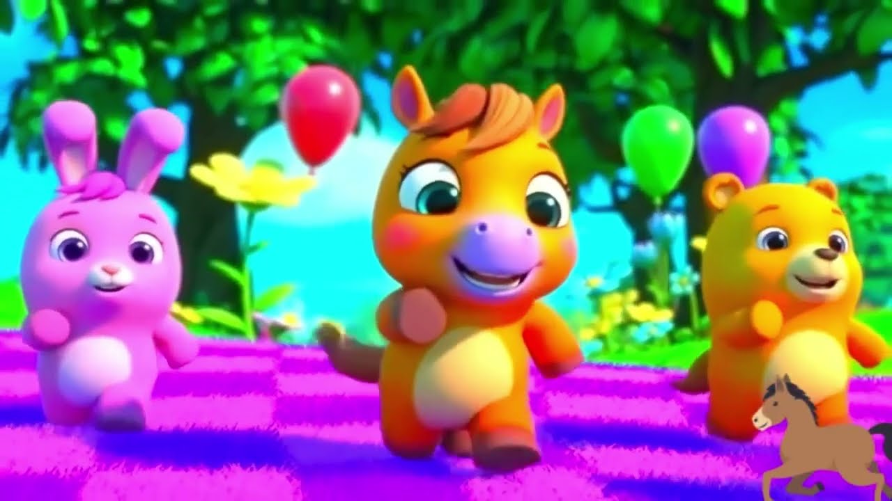 COLETÂNEA DE MÚSICAS INFANTIS -GALINHA PINTADINHA-🎵UPA CAVALINHO EM AVENTURA🐎🎵 Bom Dia Fazendinha🐥