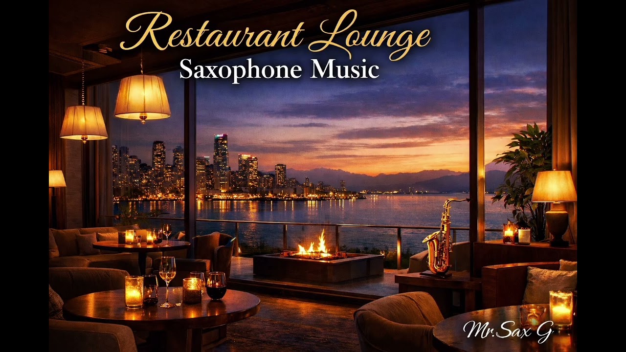 1 Hour Restaurant Lounge Saxophone Music – Elegant Background for Dining & Relaxing - Mr. Sax G