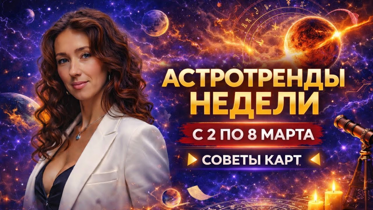 НЕДЕЛЯ 2-8.03🌷АСТРОТРЕНДЫ И СОВЕТЫ КАРТ ОТ ТАТЬЯНЫ ИВАНОВСКОЙ 