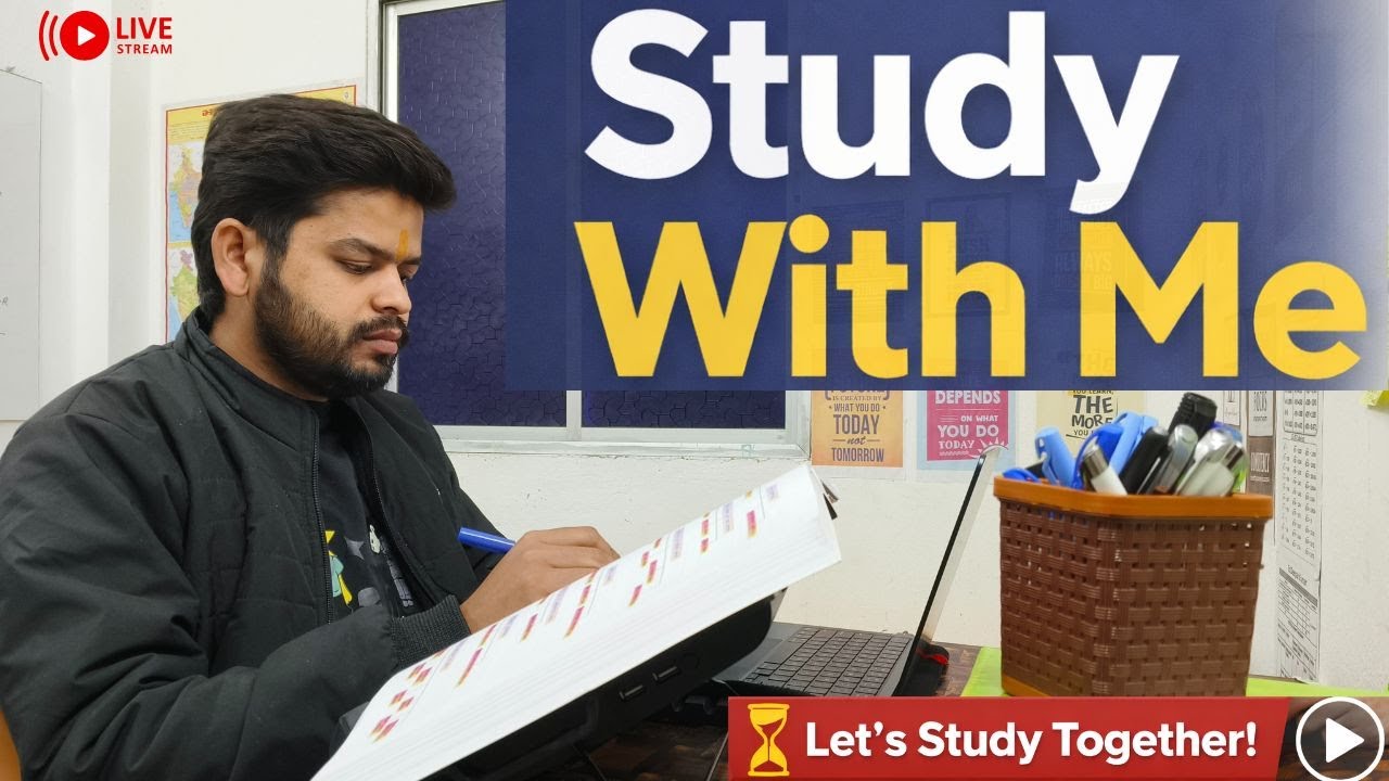 🔴LIVE | Study With me | SSC CGL 2026 | Pomodoro120/10 #day53