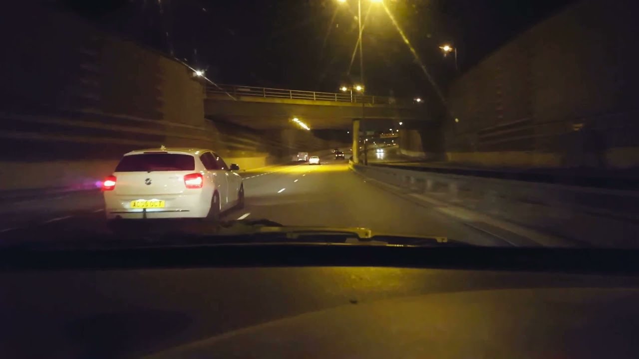 Night Driving in London: A Mesmerizing Journey through the City's Motorways