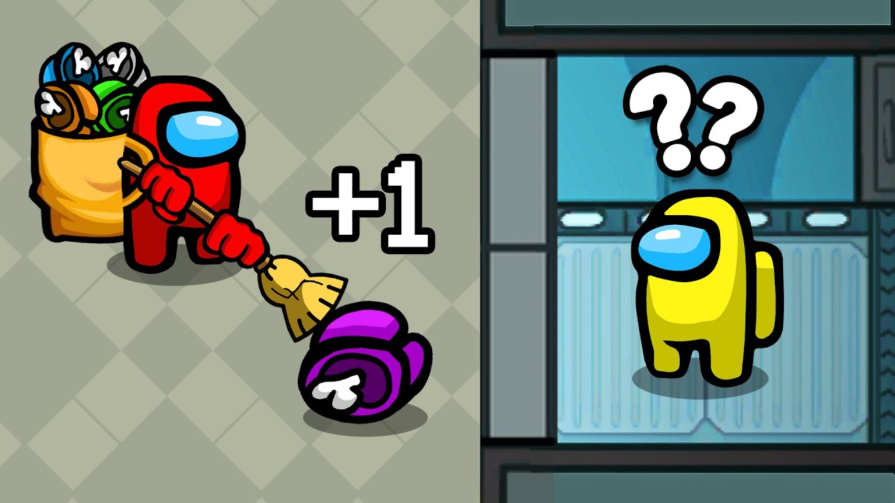 JANITOR ROLE in Among Us!