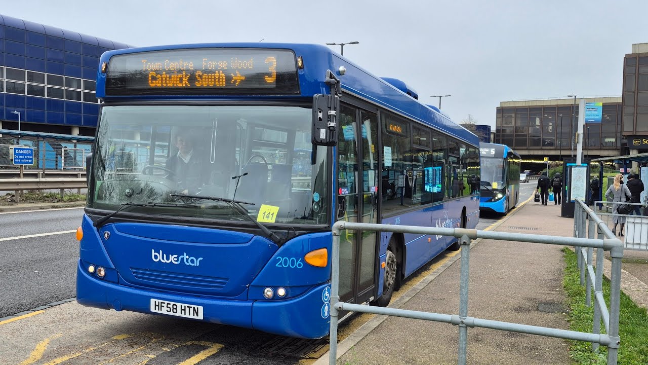 On loan to Metrobus: Swindon's Bus Company Scania N230UB OmniCity | 2006 (HF58 HTN) | Route 3