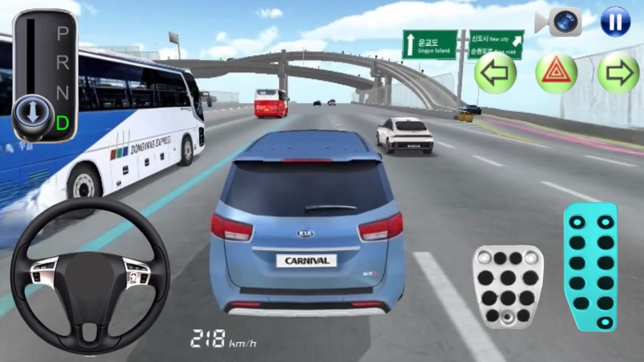 New kia carnival For parking 3D Driving class Android game play video car game #gameplay #cargame 