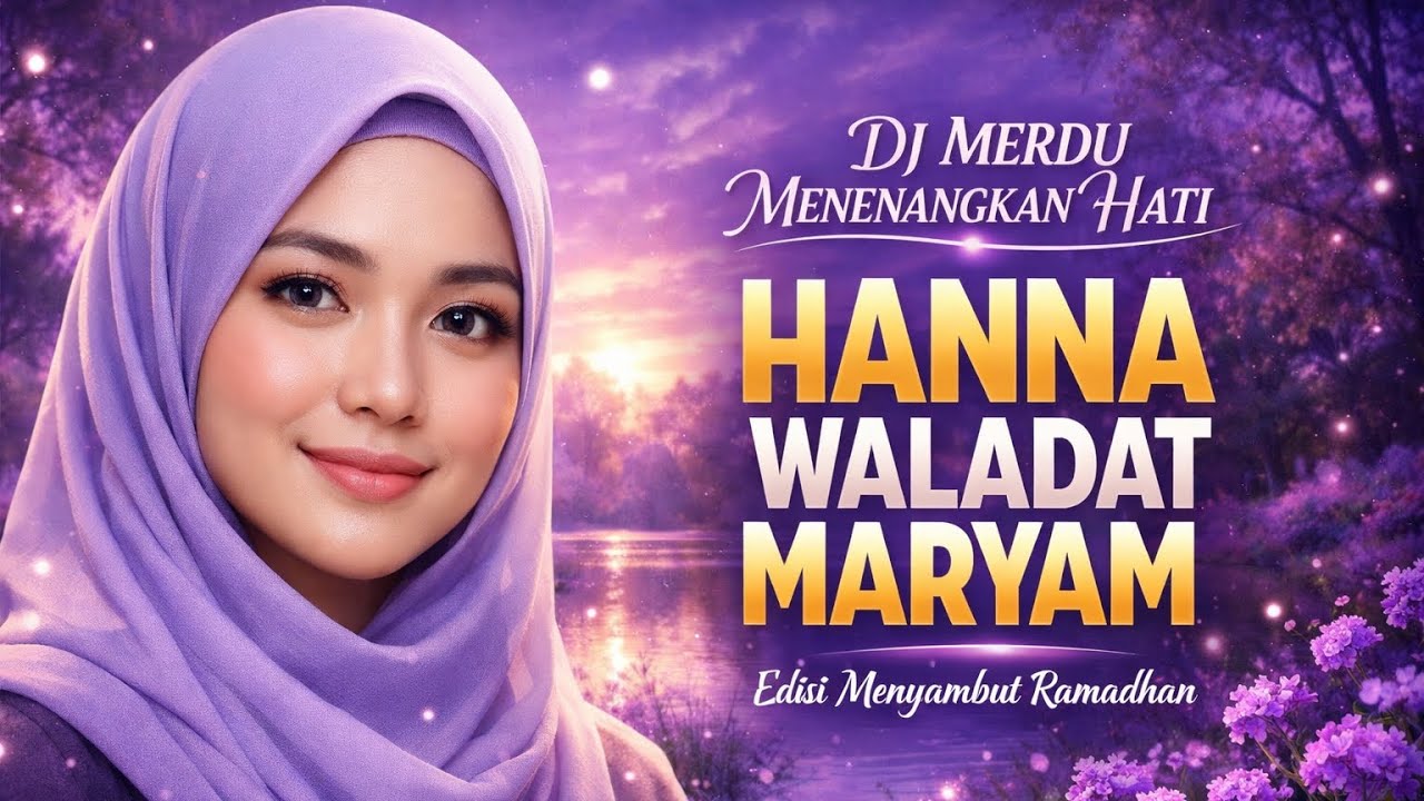 DJ HANNA WALADAT MARYAM 🌙 MERDU MENENANGKAN HATI| EDISI MENYAMBUT RAMADHAN FULL BASS