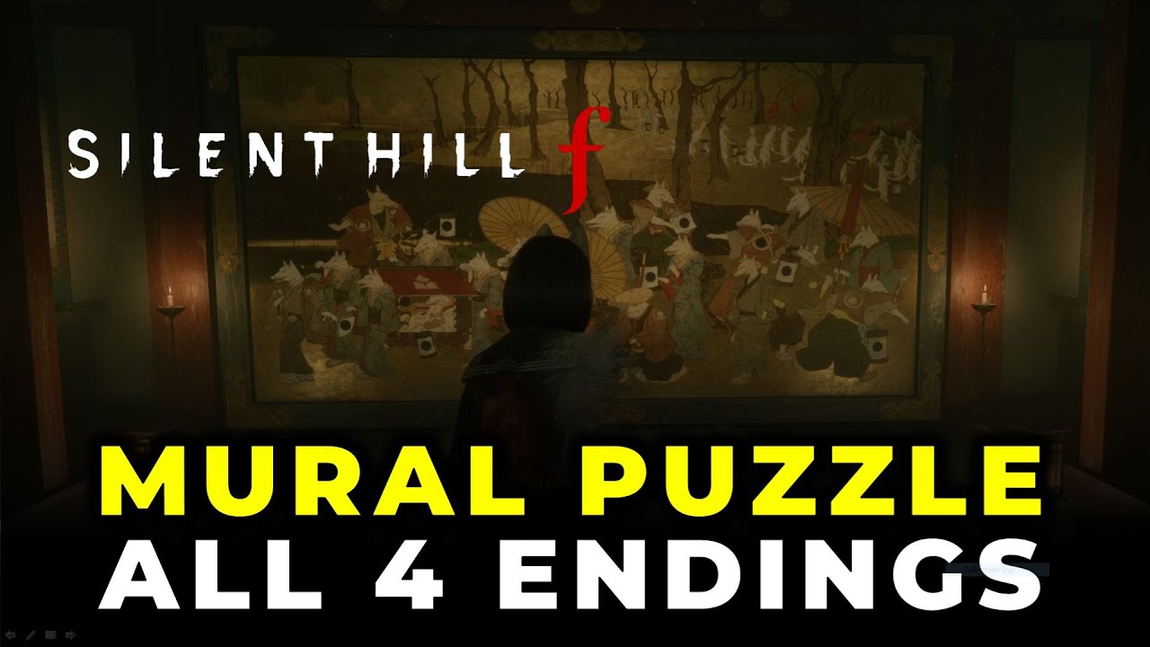 Mural Puzzle - All 4 Ending Solutions | Silent Hill f
