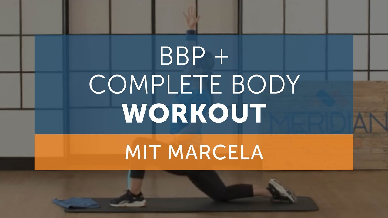 Meridian@home: 90 min Bauch Beine Po und Complete Body Workout mit Marcela