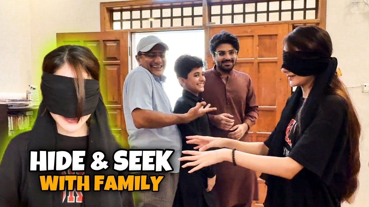 Extreme hide & seek with family😱 | Play dough challenge with aayan | ALISHBA HAIDER