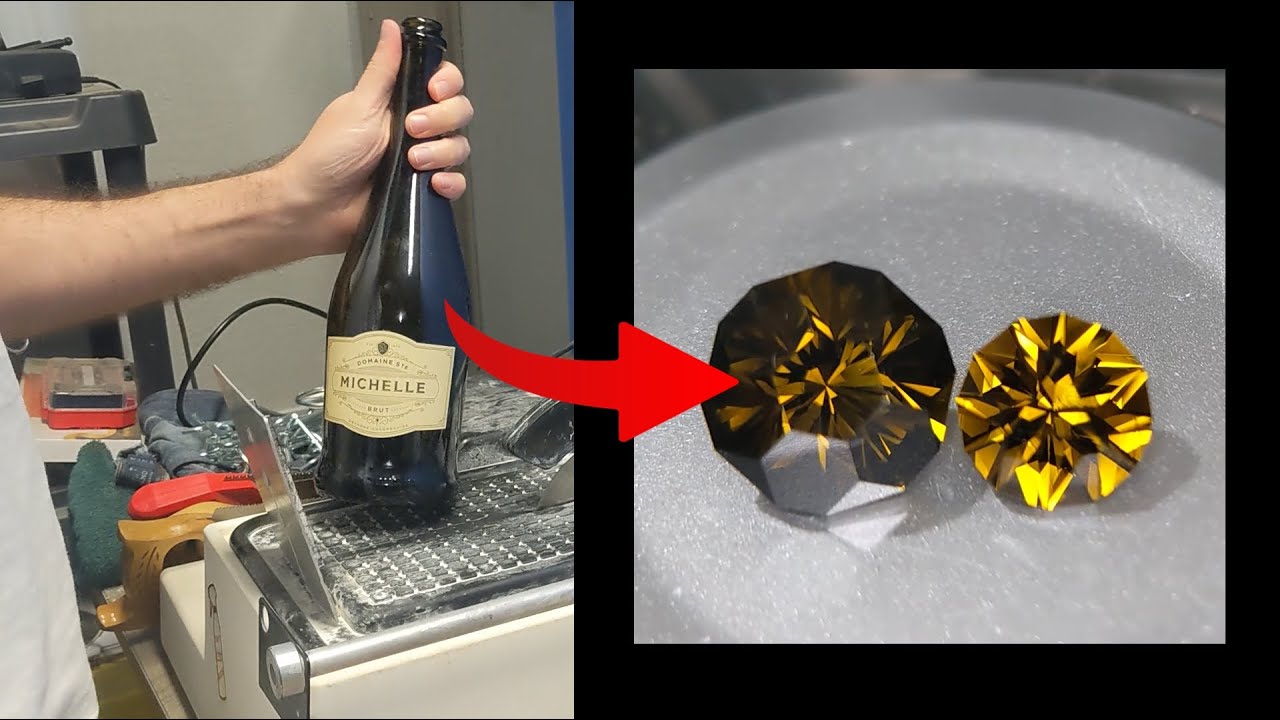 From Celebration to Keepsake: Faceting a Champagne Bottle